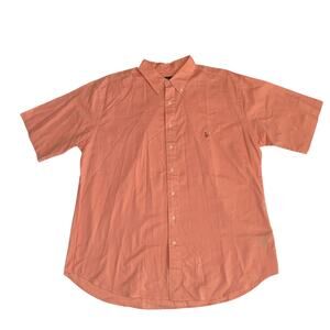 Ralph Lauren Men's Size 2XLT Chambray Oxford Long Sleeve Button Down Shirt